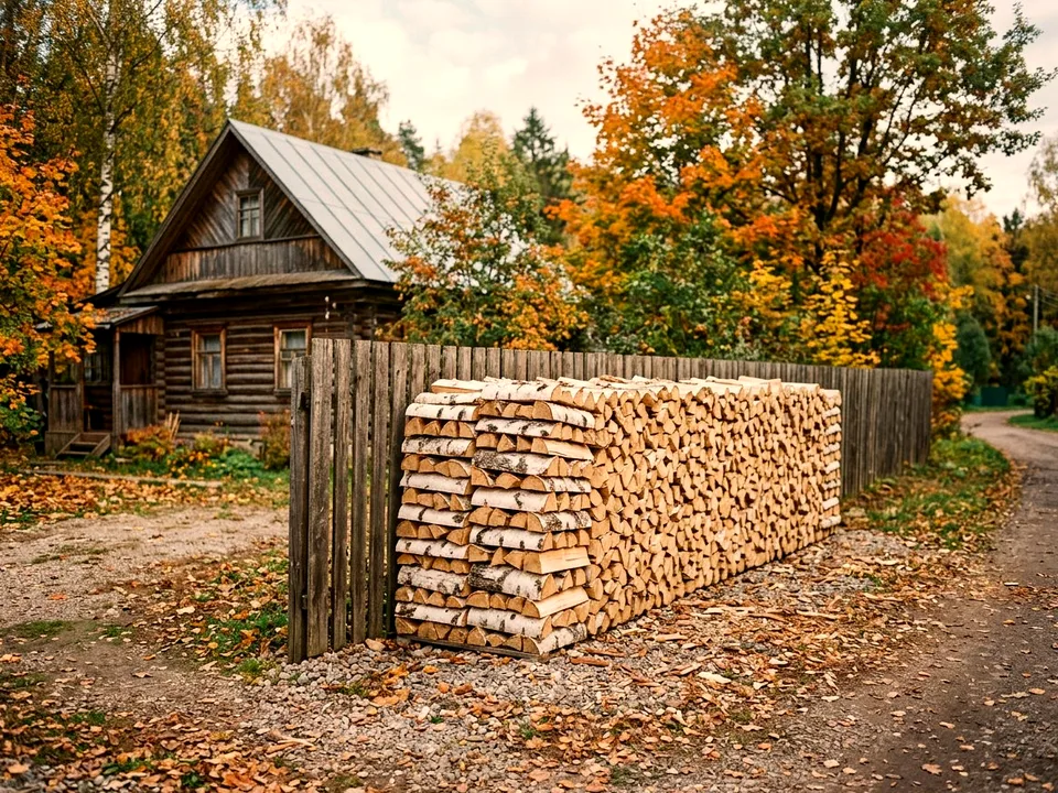 Круговая поленница holzhausen, Речицы, переулок Озёрная, 27Д